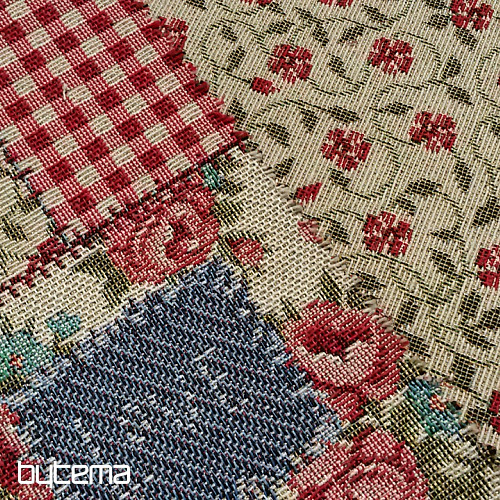 Tkanina gobelinowa VINTAGE PATCHWORK