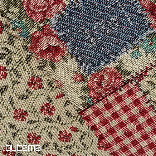 Tkanina gobelinowa VINTAGE KWIATY