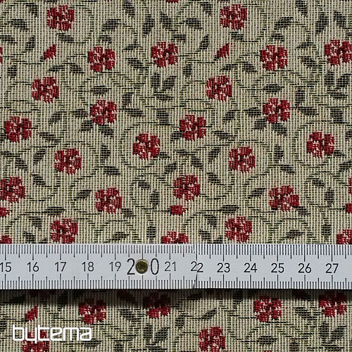Tkanina gobelinowa VINTAGE KWIATY