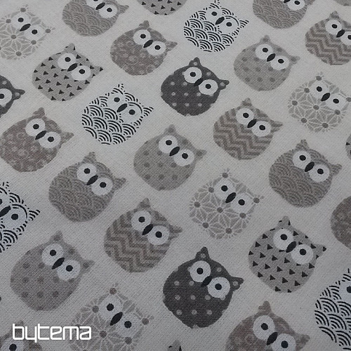Tkanina dekoracyjna MINI OWLS 2