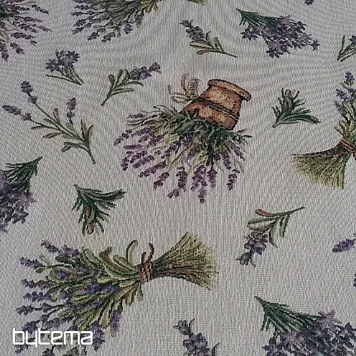 Tkanina gobelinowa LAVANDER ALLOVER