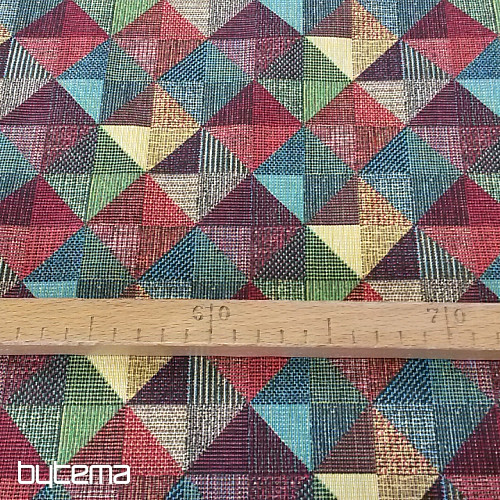 Tkanina dekoracyjna RUBIK MULTICOLOR
