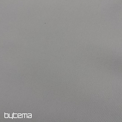 Nowoczesna jednokolorowa tkanina COSMOS biała 145 cm
