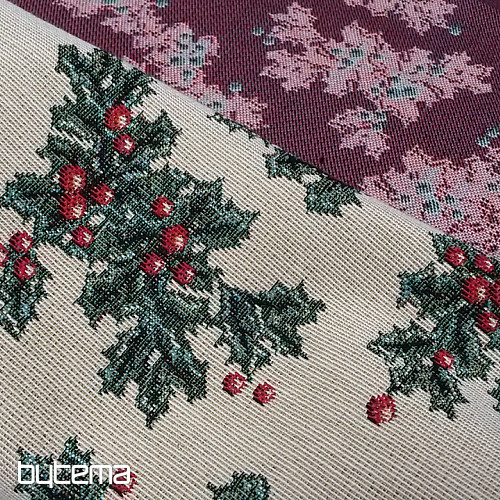 Tkanina gobelinowa BOŻE NARODZENIE HOLLYWOOD