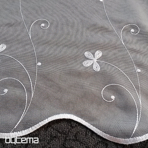 Haftowana luksusowa firana 599/601