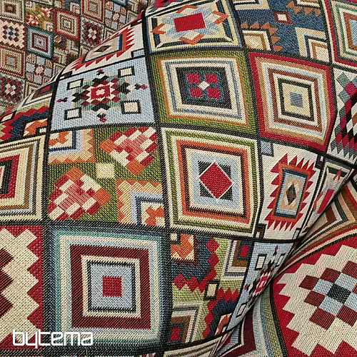 Tkanina gobelinowa AZTEC średnia