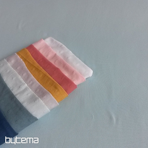 TEINTURE bawełniana dzianina mentolowa