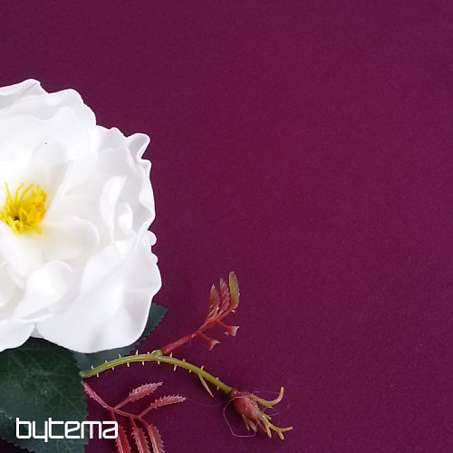 Dzianina bawełniana TEINTURE fiolet