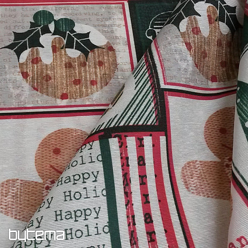 Tkanina dekoracyjna CHRISTMAS GINGERBREAD