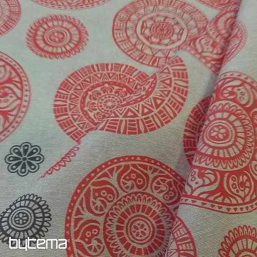 Tkanina dekoracyjna SOTAVENTO mandala 401