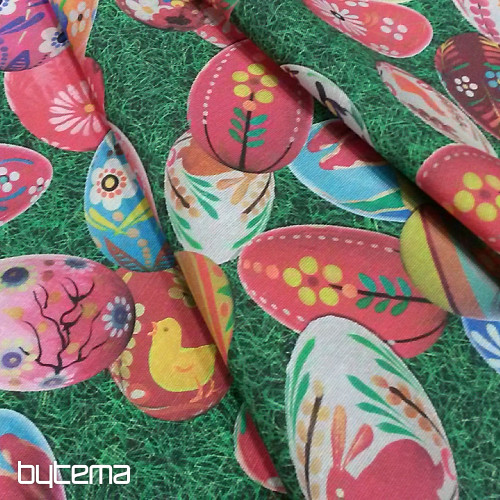 Tkanina dekoracyjna TRAWNIK WIELKANOCNY