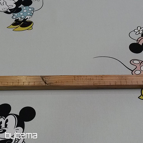 Tkanina dekoracyjna dla dzieci LOVE MINNIE