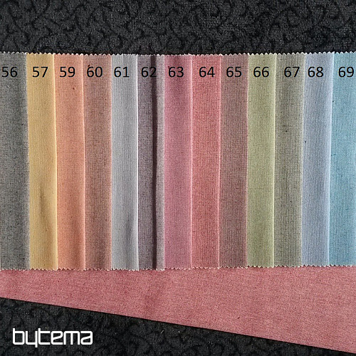 Tkanina dekoracyjna PASTEL ciemnoszary 73