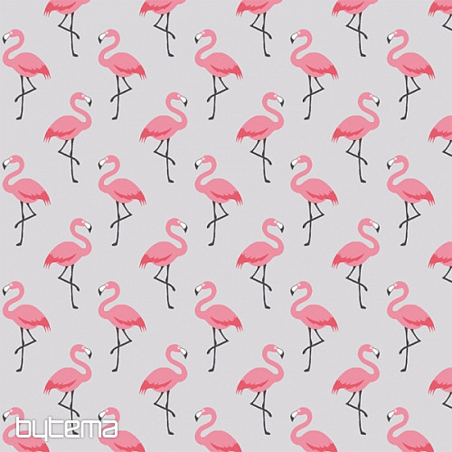 Tkanina dekoracyjna FLAMINGO gris