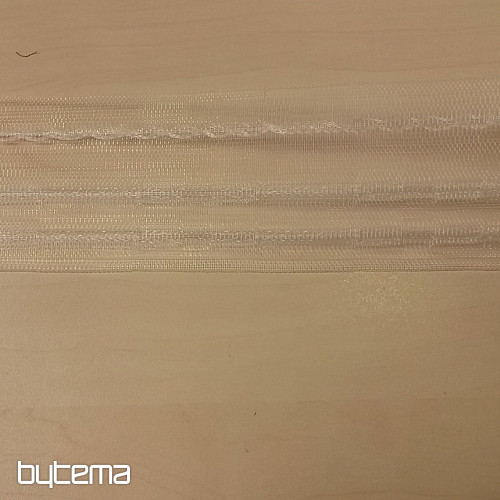 Plisowana wstążka na zasłonie 5 cm, 1: 3