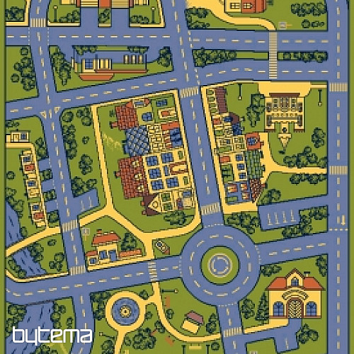 Dywan dziecięcy CITY! Ostatni kawałek !