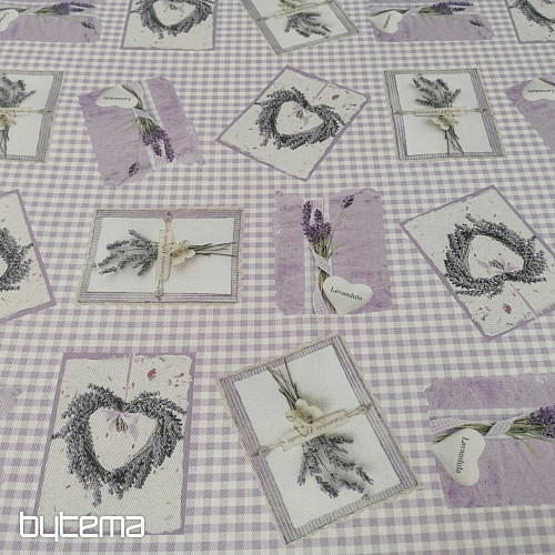 Tkanina dekoracyjna LEVANDULE CHAMP C