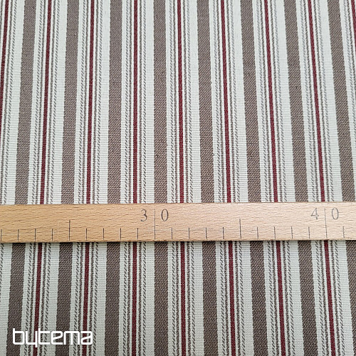 Tkanina TOSCANA VALERY 17 multi w paski