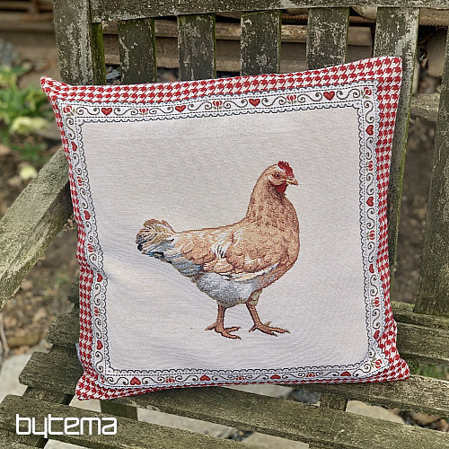 Poszewka na poduszkę z nadrukiem SLEPICE 2