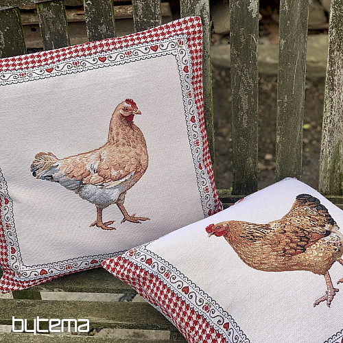 Poszewka na poduszkę z nadrukiem SLEPICE 2