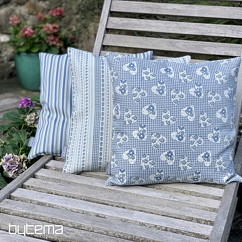 Poszewka na poduszkę TOSCANA MULTI STRIPE niebieska