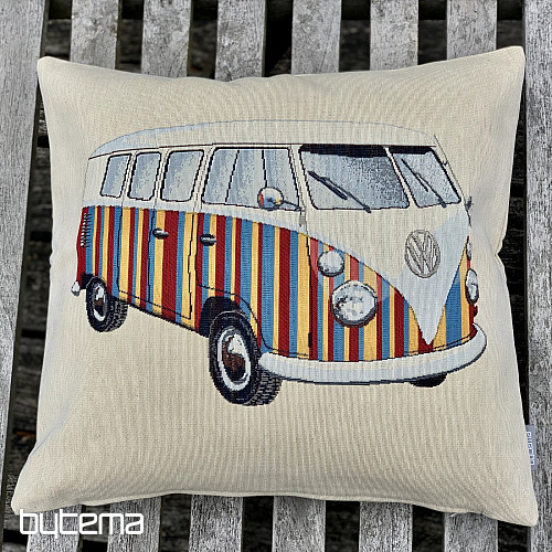 Gobelinowa poszewka na poduszkę VW HIPPIE BUS