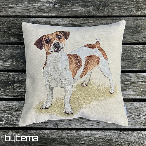 Poszewka gobelinowa PIES ORZECH