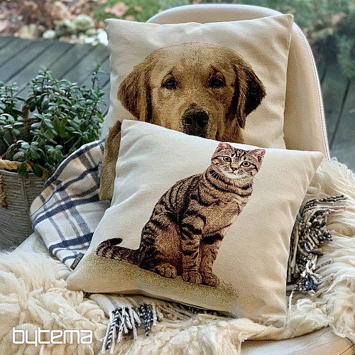 Gobelinowa poszewka na poduszkę LABRADOR PIES