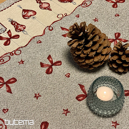 Świąteczny obrus gobelinowy NOEL