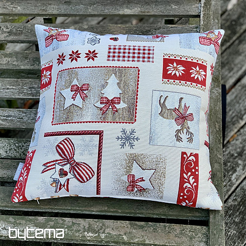 Świąteczna okładka gobelinowa WIEJSKIE BOŻE NARODZENIE