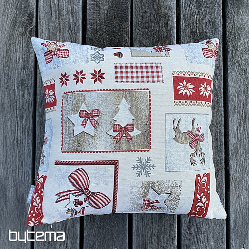 Świąteczna okładka gobelinowa WIEJSKIE BOŻE NARODZENIE