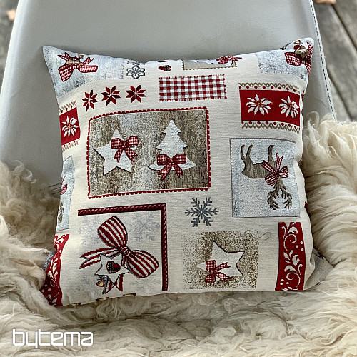 Świąteczna okładka gobelinowa WIEJSKIE BOŻE NARODZENIE