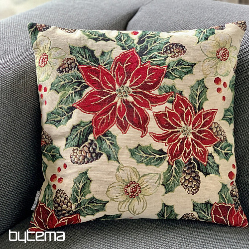 Świąteczna okładka gobelinowa ŚWIĄTECZNA RÓŻA BARDI
