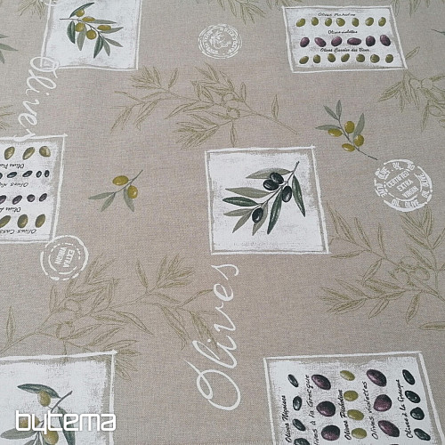 Tkanina dekoracyjna FRENCH OLIVES