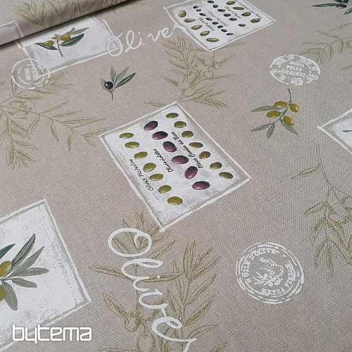 Tkanina dekoracyjna FRENCH OLIVES