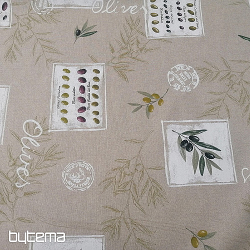 Tkanina dekoracyjna FRENCH OLIVES