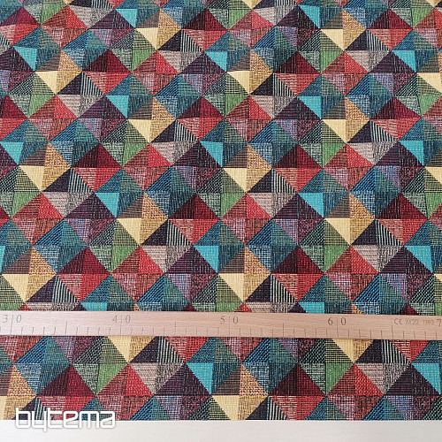 Tkanina dekoracyjna RUBIK MULTICOLOR