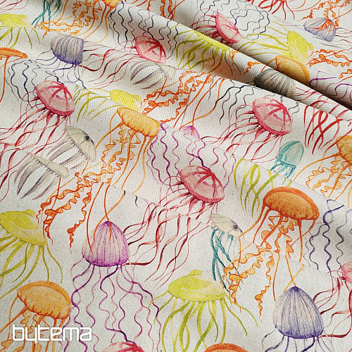 Tkanina dekoracyjna MEDUSA druk cyfrowy