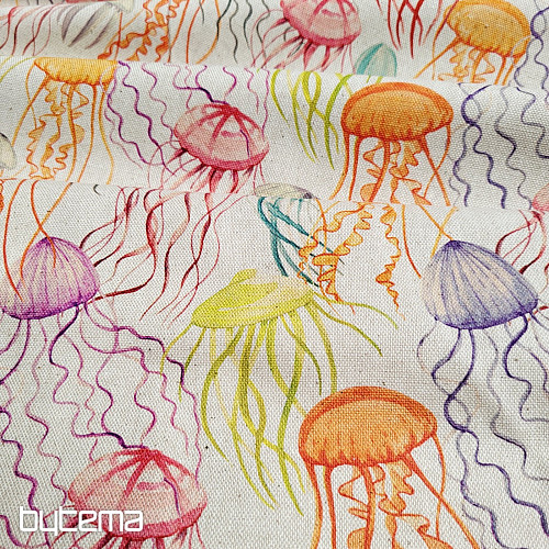 Tkanina dekoracyjna MEDUSA druk cyfrowy