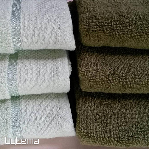 Ręcznik i ręcznik kąpielowy MIKRO jasnozielony