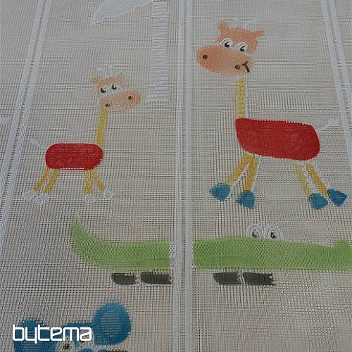Firana dziecięca do witraży ZWIERZĘTA