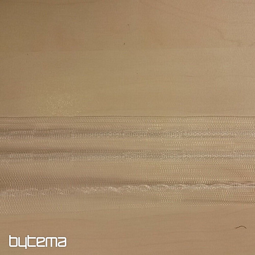 Flary wstążka firanowa 8 cm, 1:1,5