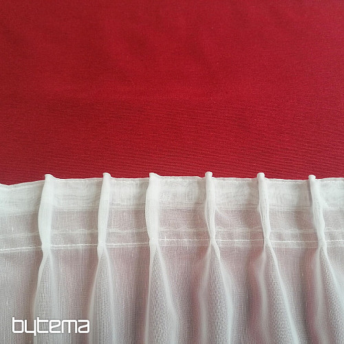 Flary wstążka firanowa 8 cm, 1:1,5