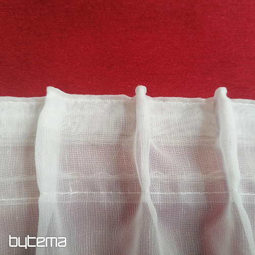 Flary wstążka firanowa 8 cm, 1:1,5