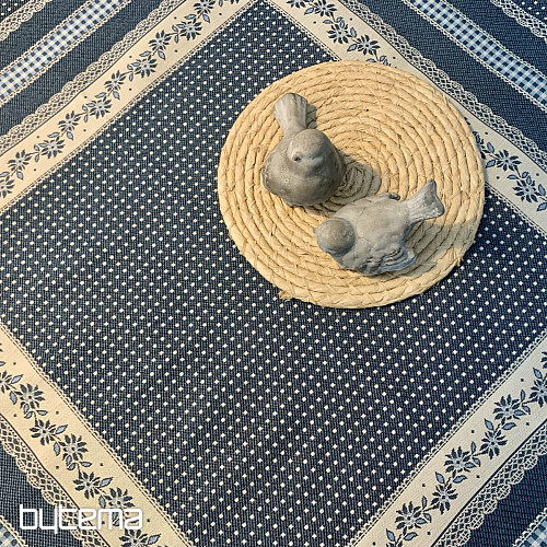 Obrus i szal gobelinowy SELSKÁ JIZBA niebieski