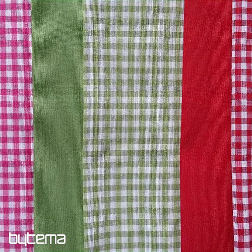 Tkanina dekoracyjna jednokolorowa LISO 302 czerwień