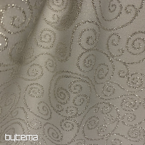 Świąteczna poduszka dekoracyjna FLASH srebrna natur