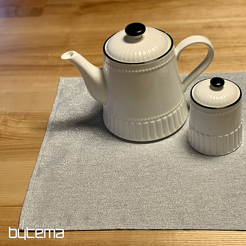 Świąteczna zastawa stołowa FLASH srebrna