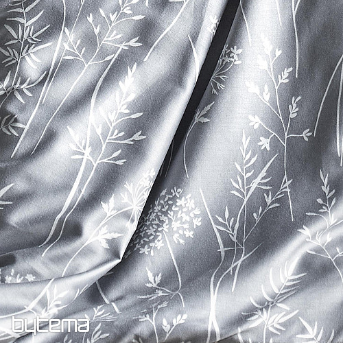 IRISETTE luksusowa satyna bawełniana Verona 8298-12 jasnoszary