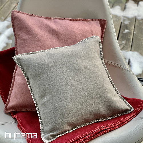 Poszewka na poduszkę SYLT - jasny brąz 93